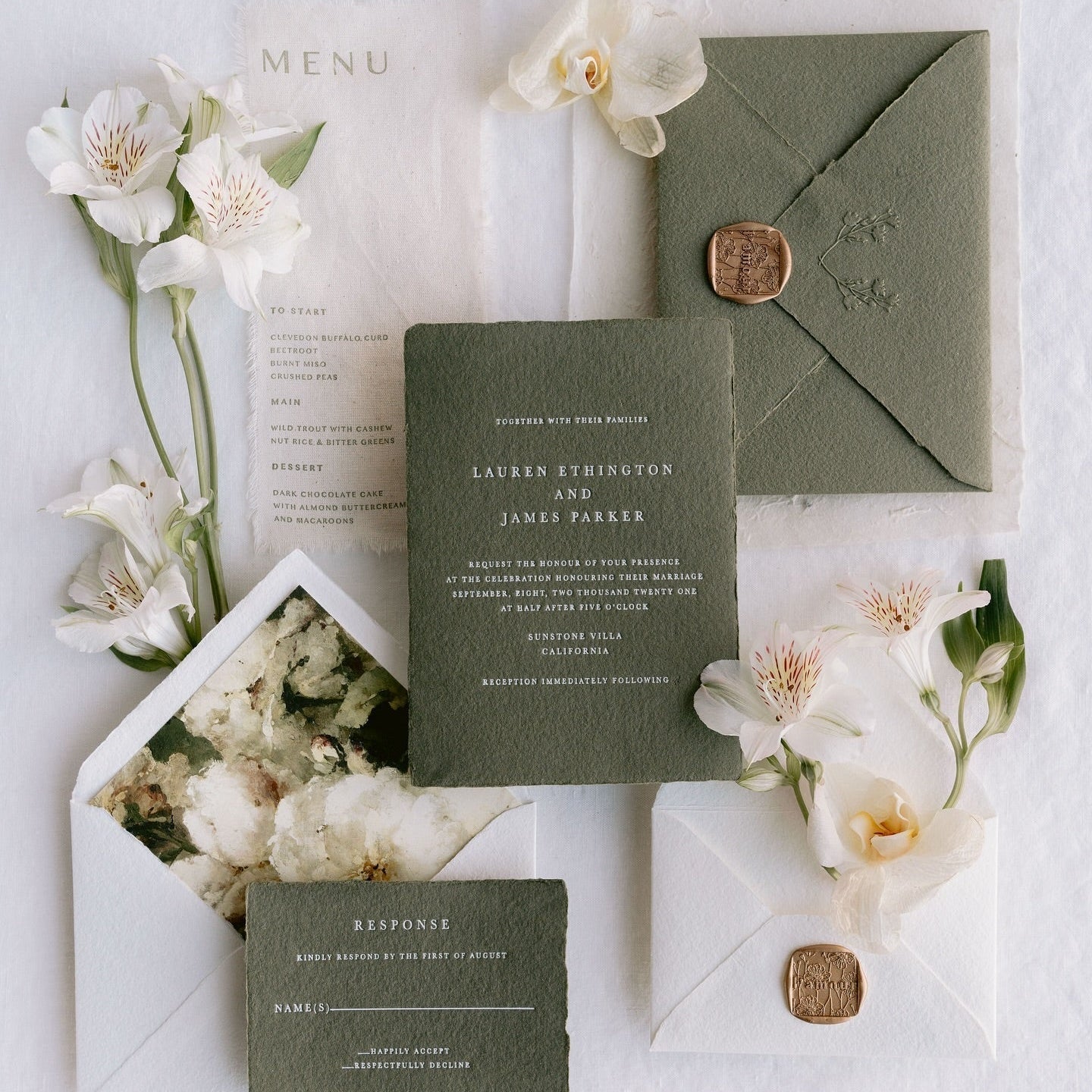 Wedding Invitation Suite: What to Include and When to Send